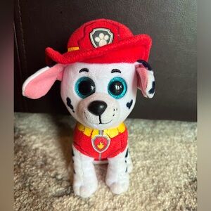 Paw Patrol Marshall Ty Beanie Big Eyes